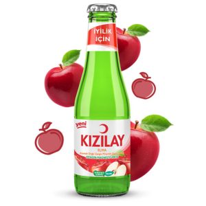 Kızılay Mineralwasser mit natürlichem Fruchtaroma - Apfel