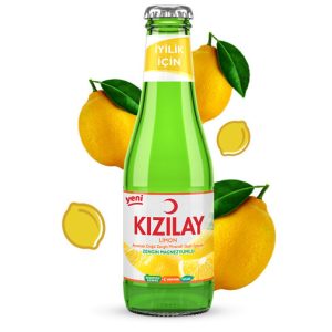Kızılay Mineralwasser mit natürlichem Fruchtaroma - Zitrone Mit Vitamin C
