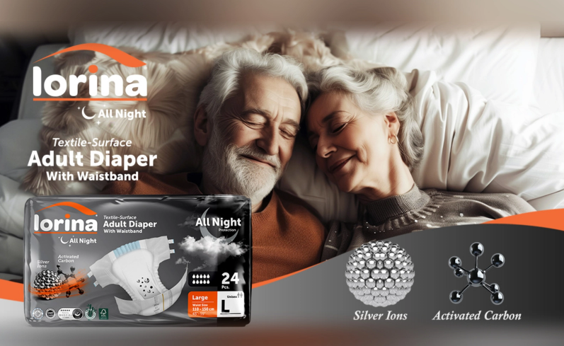 Lorina Nacht-Erwachsenenwindel – Bild 2